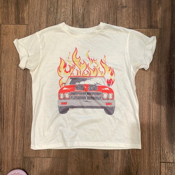 SHEIN Tops - Shein Car T-Shirt